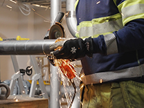 Heta arbeten metod kapning